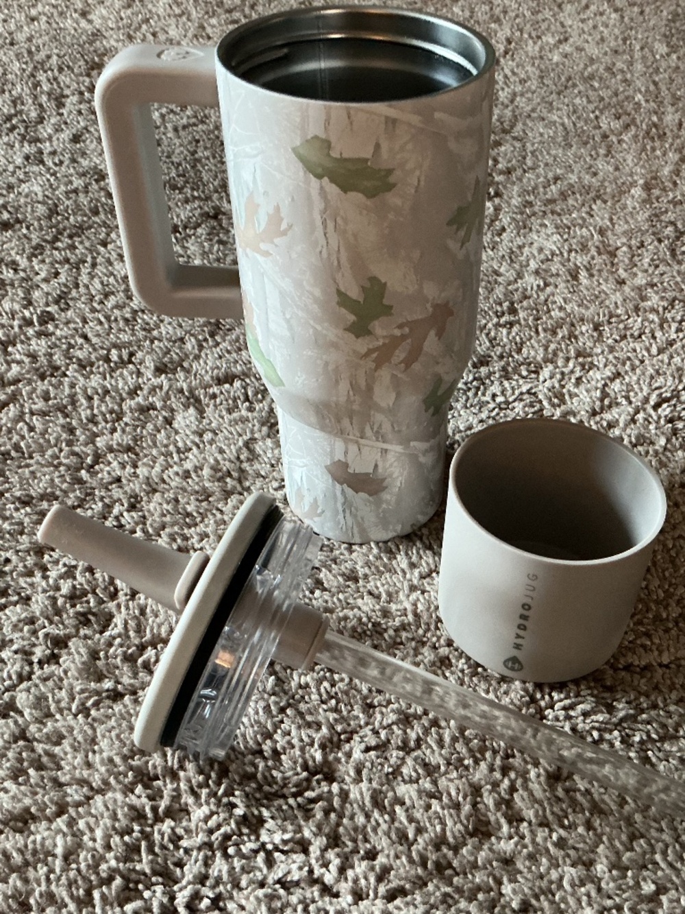 Hydro Jug Traveler Mini Camo 20 Oz Used